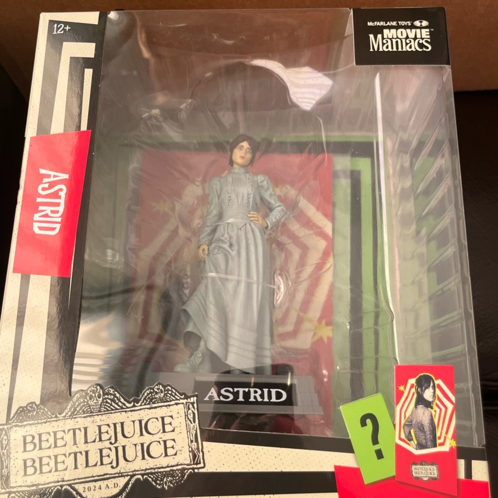 McFarlane Beetlejuice, Beetlejuice Movie Maniacs Astrid 6" Posed Figure - SEALED